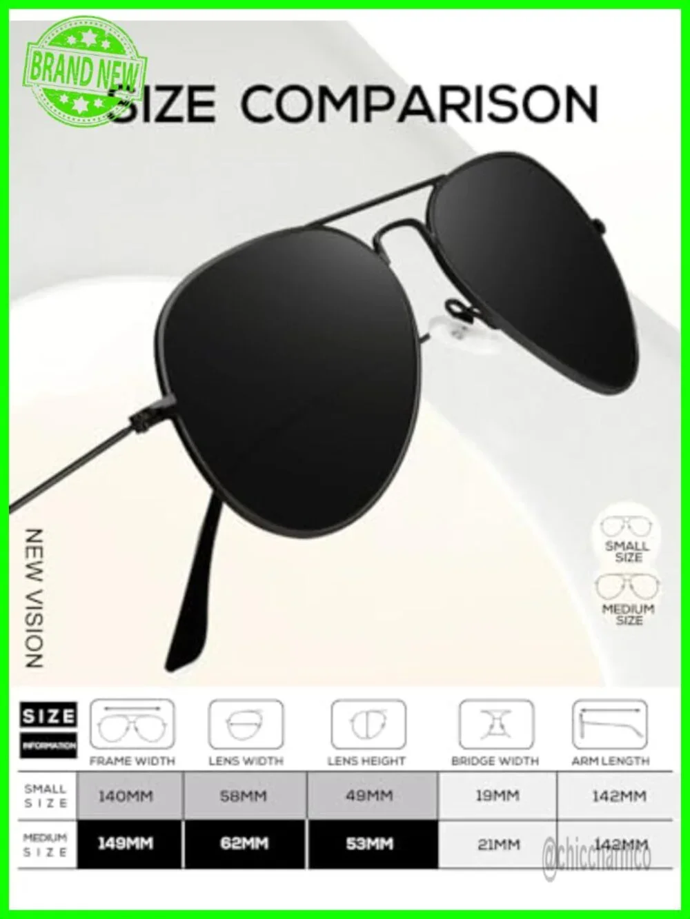Classic Aviator Sunglasses Polarized UV Protection Driving